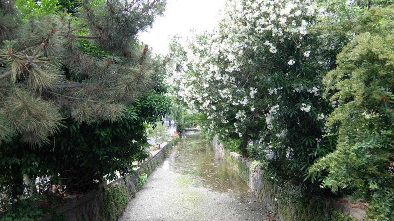 Kamogawa Nanajo Villa Kyoto Bagian luar foto